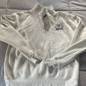 JMU Dukes Zip Up Sweater
